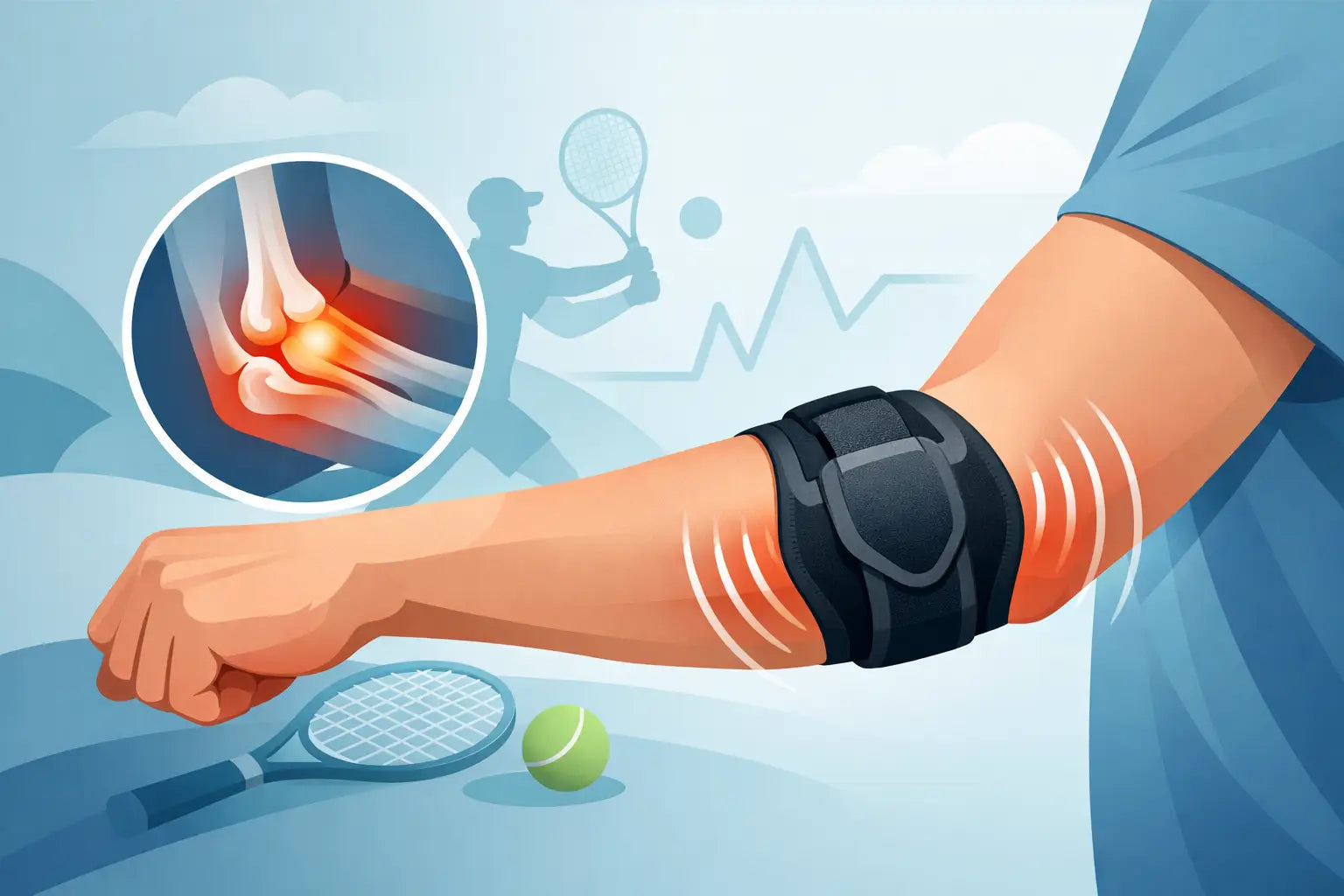 How a Tennis Elbow Compression Brace Helps